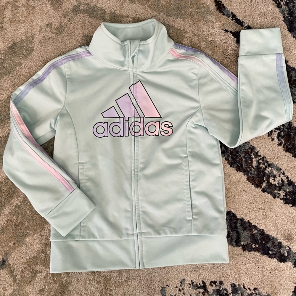 NWOT Adidas Tricot Track Zip-Up Jacket